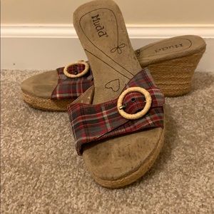 Mudd Wedges Size 9.5 Gently Used